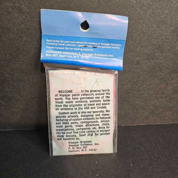 New Los Angeles Embroidered Patch Vtg 1980s Souvenir California Palm City Hall - Picture 2 of 3